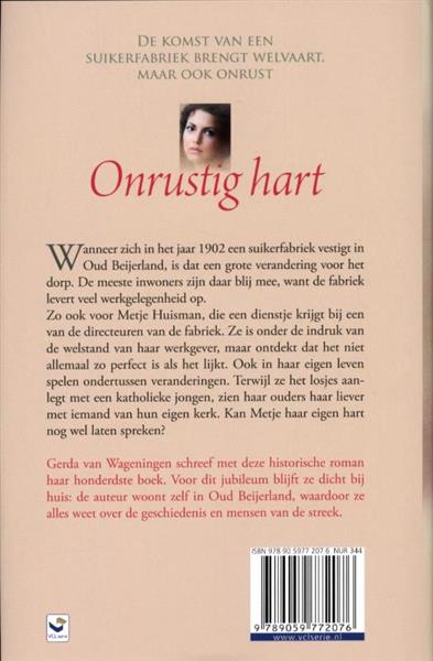 Grote foto onrustig hart vcl serie boeken overige boeken