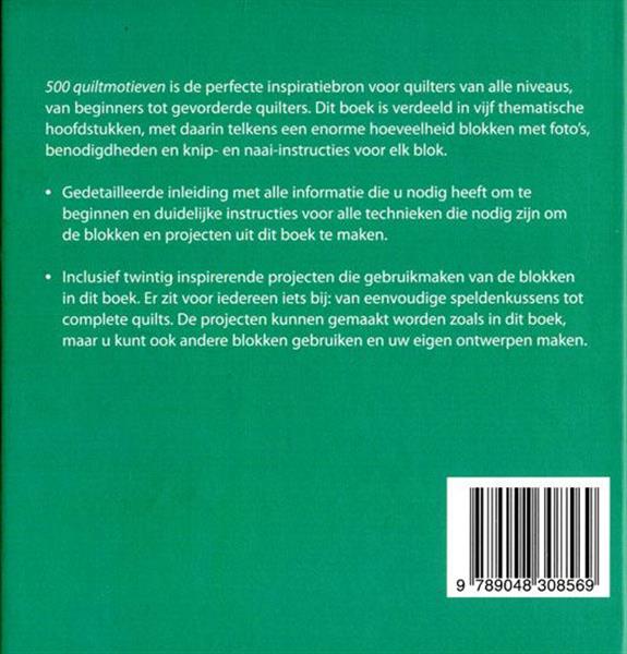 Grote foto quiltmotieven 500x creatief boeken hobby en vrije tijd
