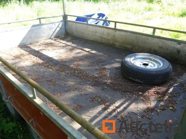 Grote foto segers dubbelassige dekzeil oplegger rem1700 agrarisch aanhangwagens