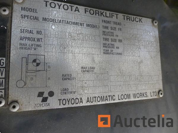 Grote foto toyota 7fbe18 vorkheftruck agrarisch heftrucks