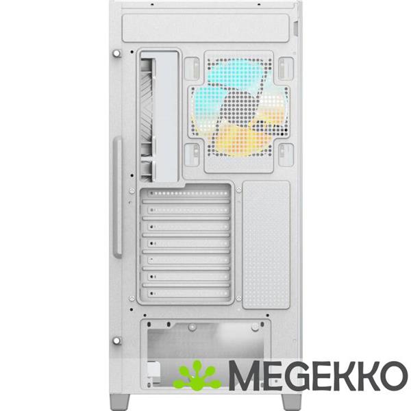 Grote foto gigabyte c500 panoramic stealth midi tower wit computers en software behuizingen en kasten