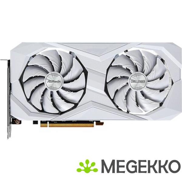 Grote foto asrock radeon rx 6600 challenger white 8g computers en software videokaarten
