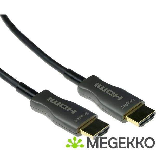 Grote foto act 10 meter hdmi premium 4k active optical cable v2.0 hdmi a male hdmi a male computers en software overige computers en software
