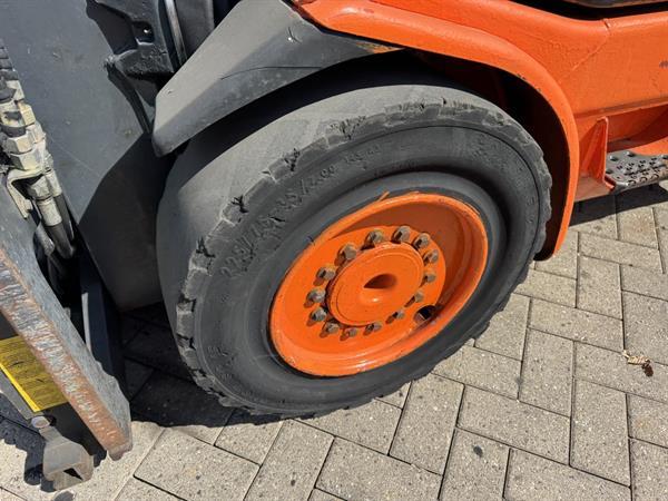 Grote foto linde h30t 03 triplo 430 freelift sideshift vorkversteller lpg 2002 agrarisch heftrucks
