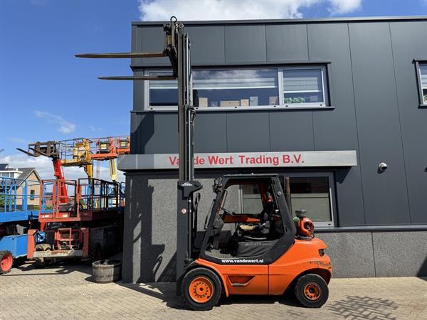 Grote foto linde h30t 03 triplo 430 freelift sideshift vorkversteller lpg 2002 agrarisch heftrucks