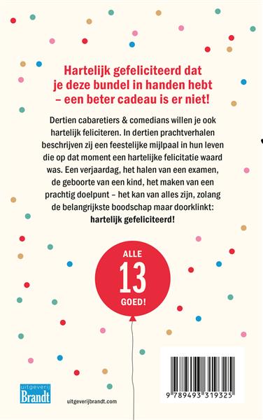 Grote foto hartelijk gefeliciteerd boeken overige boeken
