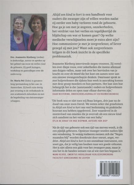 Grote foto altijd een kind te kort boeken politiek en maatschappij