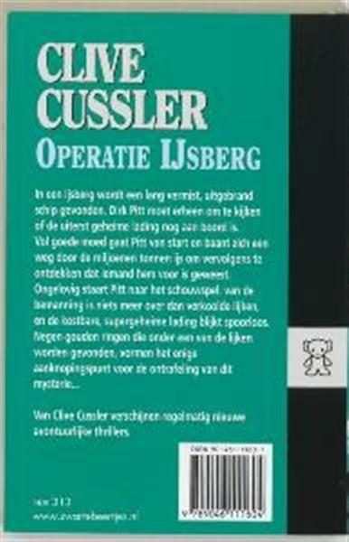 Grote foto operatie ijsberg dirk pitt avonturen boeken overige boeken
