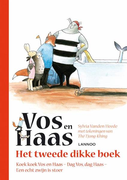 Grote foto het tweede dikke boek vos en haas boeken jeugd 13 jaar en ouder