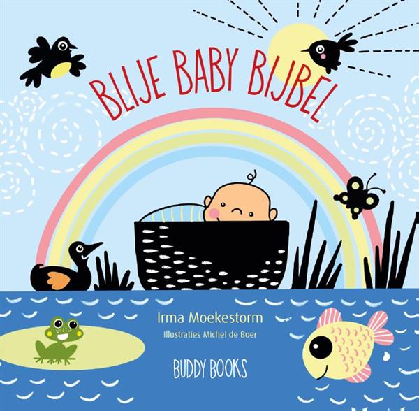 Grote foto blije baby bijbel boeken overige boeken