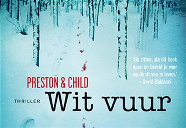 Grote foto wit vuur dwarsligger 356 boeken thrillers