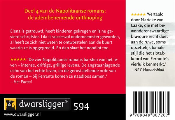 Grote foto het verhaal van het verloren kind de geniale vriendin 4 boeken overige boeken