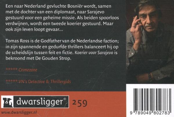Grote foto koerier voor sarajevo dwarsligger 259 boeken thrillers