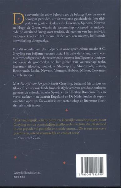Grote foto de tijd van het genie boeken geschiedenis wereld