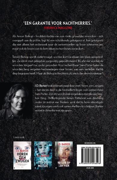 Grote foto vergeef me sam porter 3 boeken thrillers