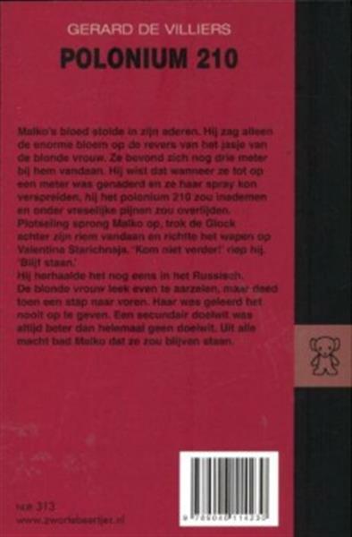 Grote foto polonium 210 sas 167 boeken overige boeken