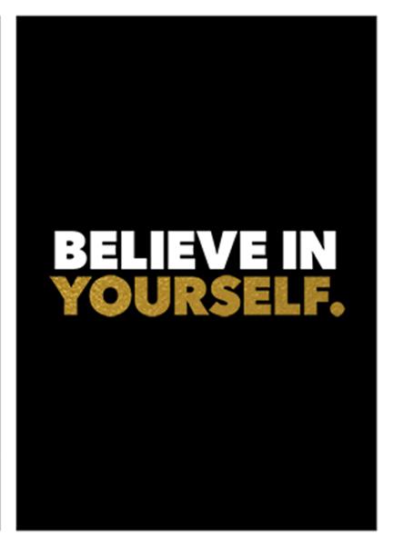 Grote foto believe in yourself boeken stripboeken