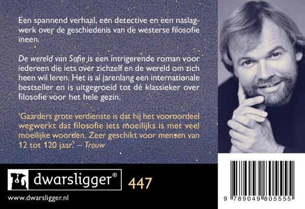 Grote foto de wereld van sofie dwarsligger 447 boeken overige boeken