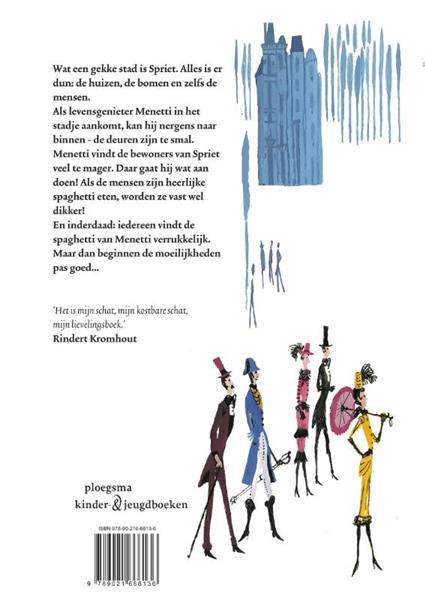Grote foto spaghetti van menetti boeken jeugd 13 jaar en ouder