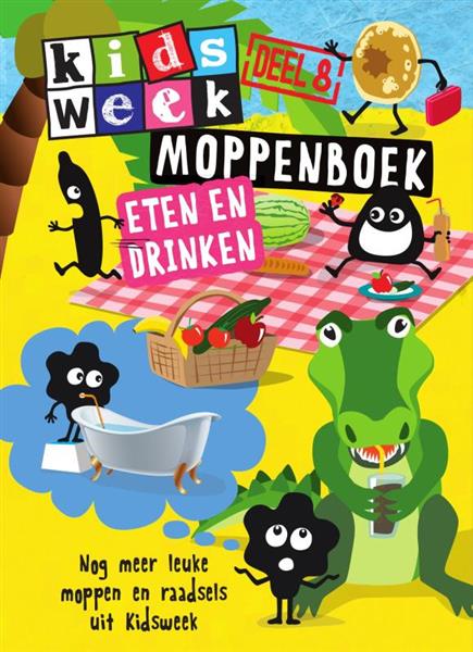 Grote foto moppenboek eten en drinken kidsweek 8 boeken overige boeken
