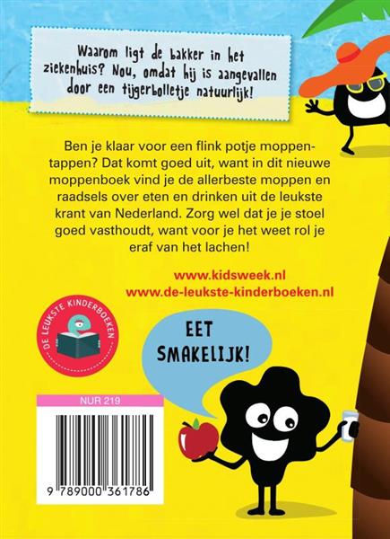 Grote foto moppenboek eten en drinken kidsweek 8 boeken overige boeken