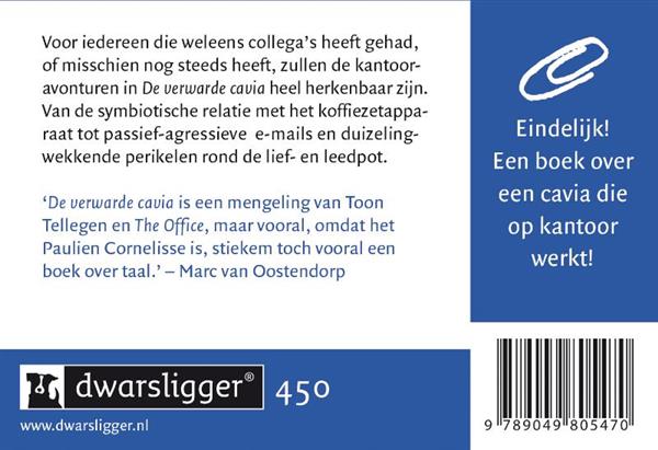 Grote foto de verwarde cavia dwarsligger 450 boeken overige boeken