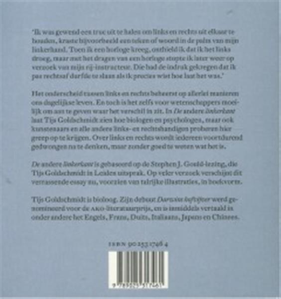 Grote foto de andere linkerkant boeken wetenschap