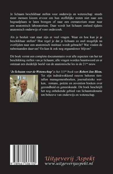 Grote foto je lichaam voor de wetenschap boeken politiek en maatschappij