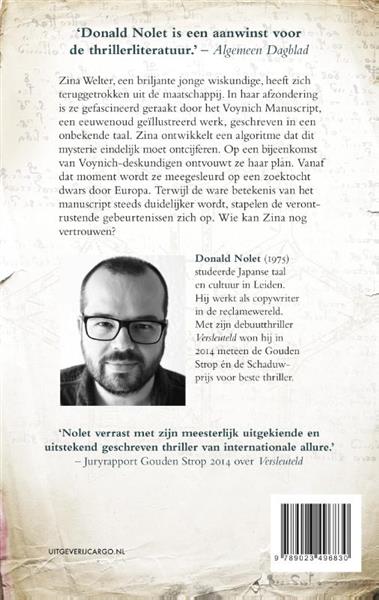 Grote foto handschrift van de duivel boeken thrillers