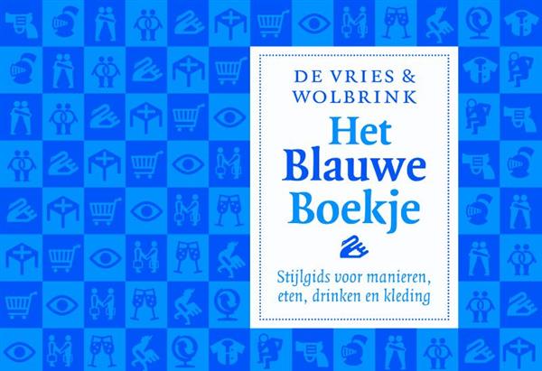 Grote foto het blauwe boekje dwarsligger 96 boeken kookboeken