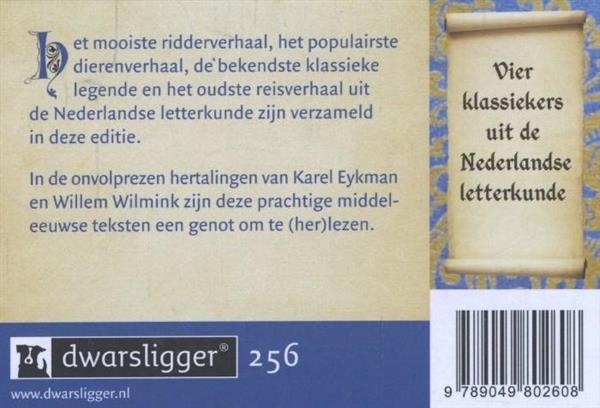 Grote foto karel ende elegast reinaert de vos de reis van sint brandaan beatrijs dwarsligger 256 boeken geschiedenis wereld