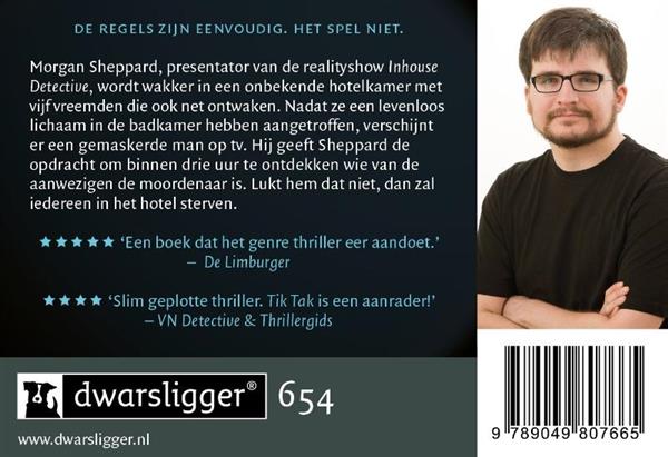 Grote foto tik tak dwarsligger 654 boeken thrillers