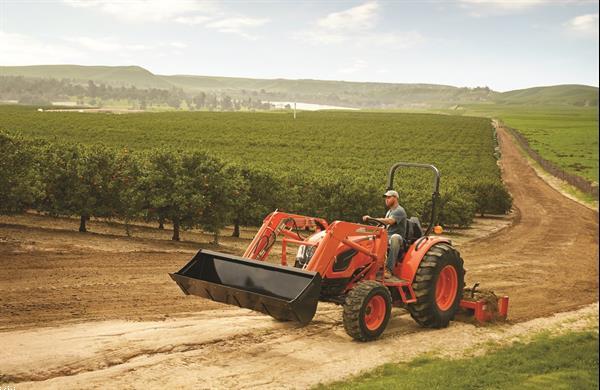 Grote foto kioti dk5020 hst rops 50 pk frontloader demo aktie agrarisch tractoren
