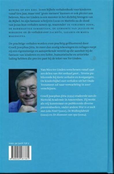Grote foto koning op een ezel boeken jeugd 13 jaar en ouder