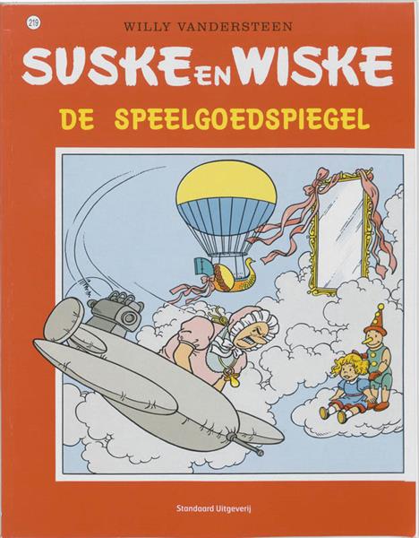 Grote foto de speelgoedspiegel suske en wiske 219 boeken stripboeken