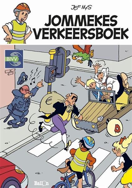 Grote foto jommekes verkeersboek jommeke buiten reeks boeken stripboeken