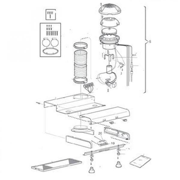 Grote foto dometic ventilator met motor ck150 400 caravans en kamperen caravan accessoires