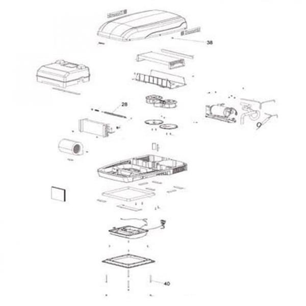 Grote foto dometic ventilator met motor ck150 400 caravans en kamperen caravan accessoires