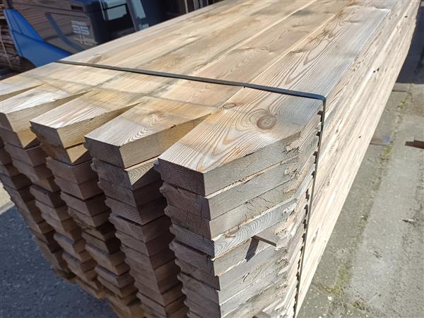 Grote foto 50x180mm grenen damwand 300cm doe het zelf en verbouw hout en planken