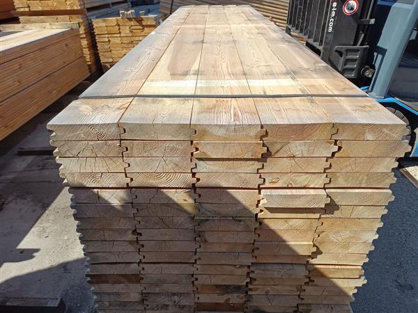 Grote foto 50x180mm grenen damwand 300cm doe het zelf en verbouw hout en planken