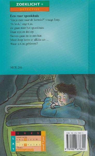 Grote foto een raar spookhuis zoeklicht detective boeken jeugd 13 jaar en ouder
