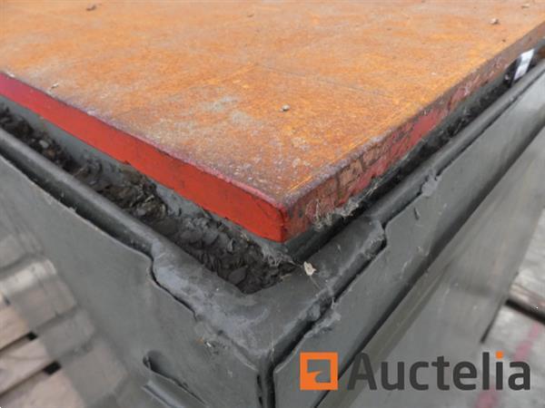 Grote foto werkbank 4 deuren met stalen rek ref 9760 016 tuin en terras overige tuin en terras
