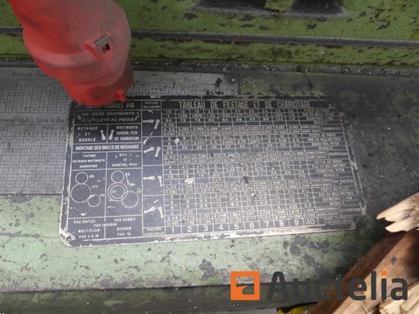 Grote foto de moor metalen draaibank ref 100 nieuwe inventaris doe het zelf en verbouw ijzerwaren en bevestigingsmiddelen