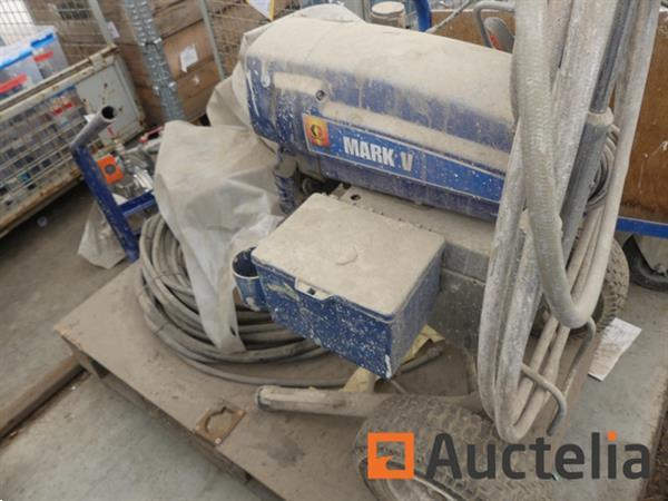 Grote foto graco mark 5 verfspuit agrarisch bosbouw