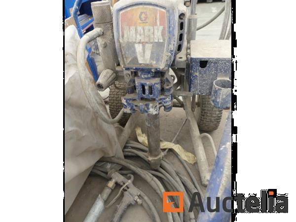 Grote foto graco mark 5 verfspuit agrarisch bosbouw