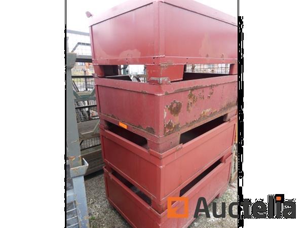 Grote foto 4 metaal bakken stapelbare ref 9760 226 doe het zelf en verbouw hefwerktuigen