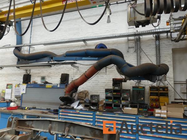 Grote foto rookafvoer met 2 nedermann armen ref 102 nieuwe inventaris doe het zelf en verbouw ijzerwaren en bevestigingsmiddelen