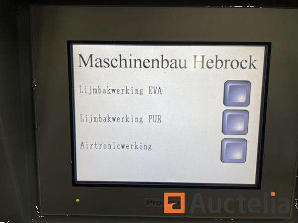 Grote foto kantenlijmmachine hebrock akv 3005 dk f airtronic 2019 doe het zelf en verbouw ijzerwaren en bevestigingsmiddelen