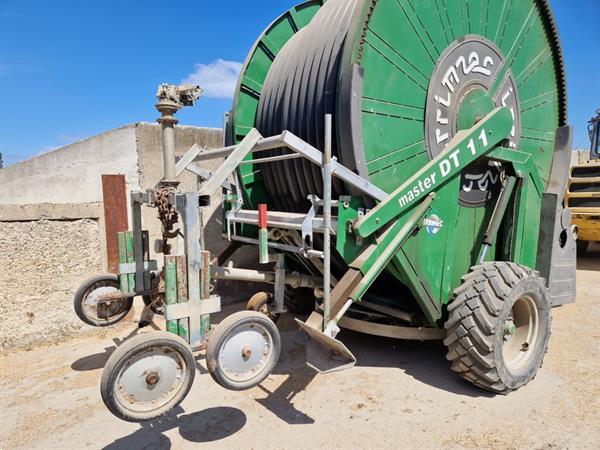 Grote foto irrimec mdt11 beregeningshaspel 750 meter 125 mm agrarisch beregeningapparatuur