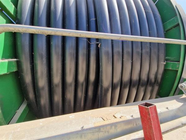 Grote foto irrimec mdt11 beregeningshaspel 750 meter 125 mm agrarisch beregeningapparatuur